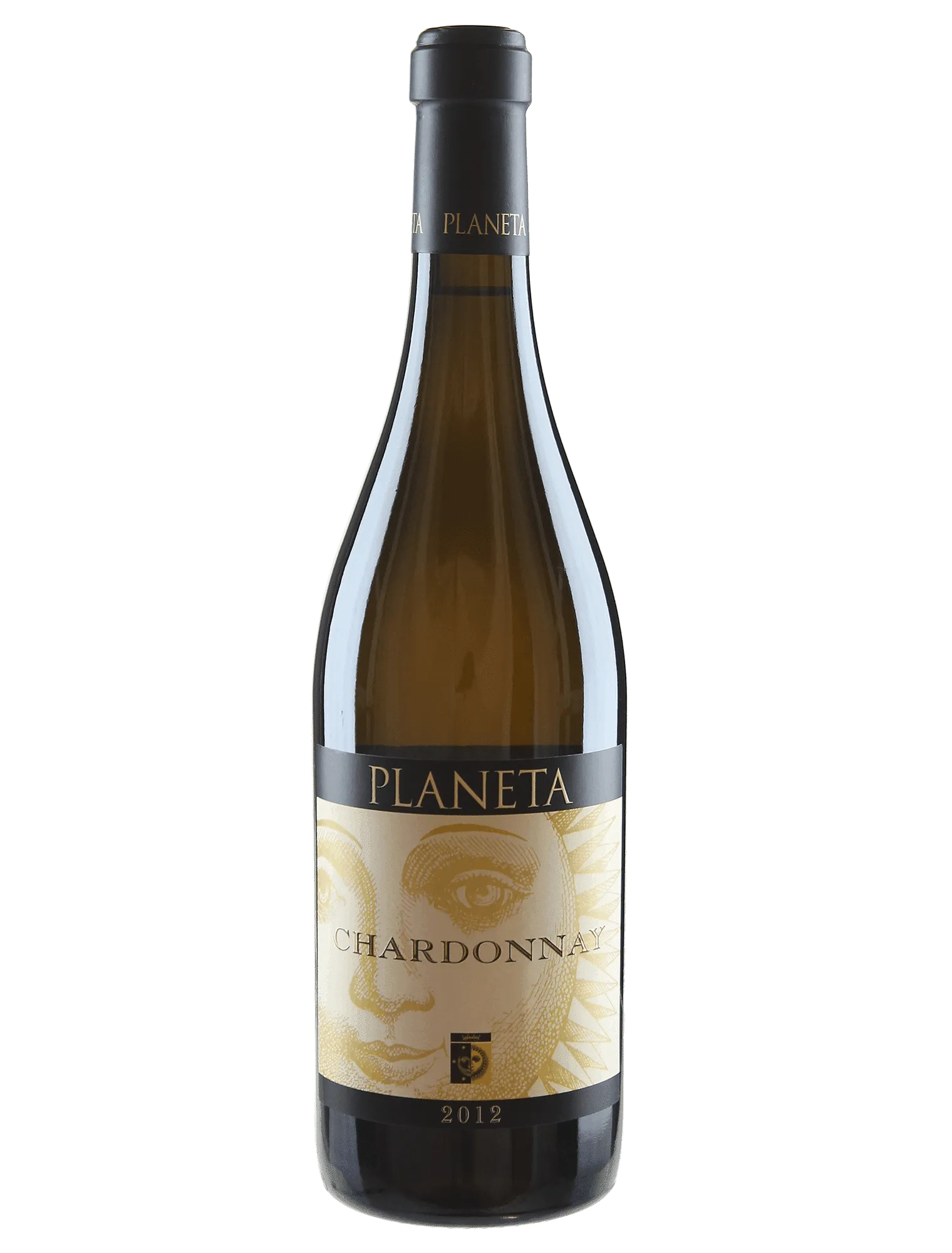 Bottiglia di Chardonnay Planeta 2012